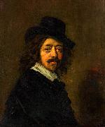 Frans Hals Portret van Frans Hals oil